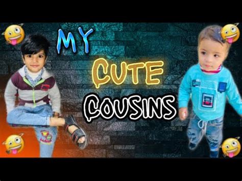my cute cousin play market